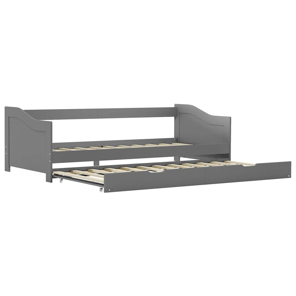 Opulent Reverie Grey Pull-Out Sofa Bed Frame