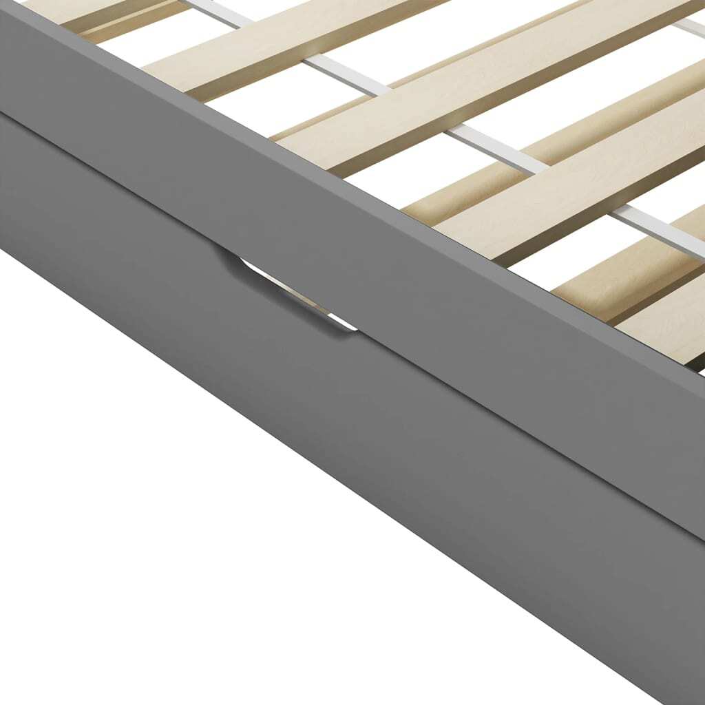 Opulent Reverie Grey Pull-Out Sofa Bed Frame