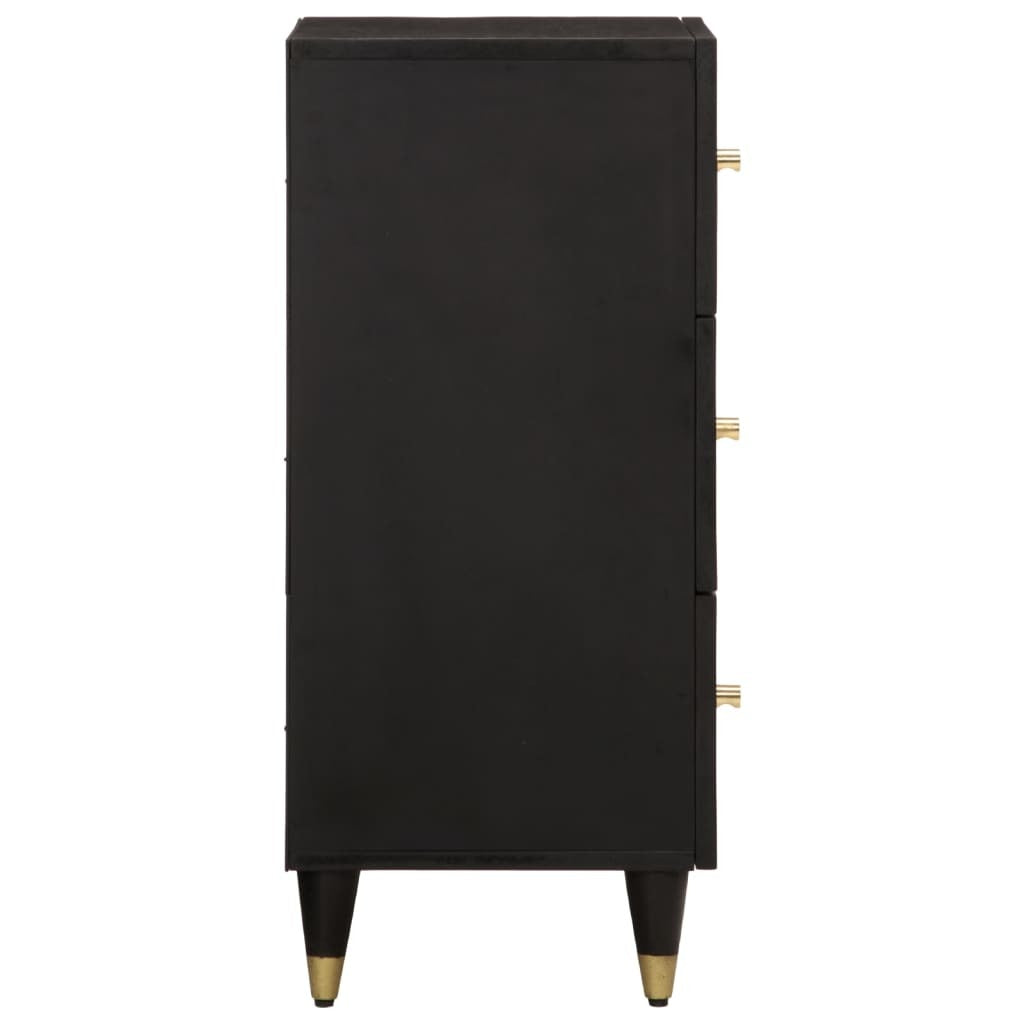 Imperial Mango Side Cabinet – 3-Drawer Solid Wood Elegance