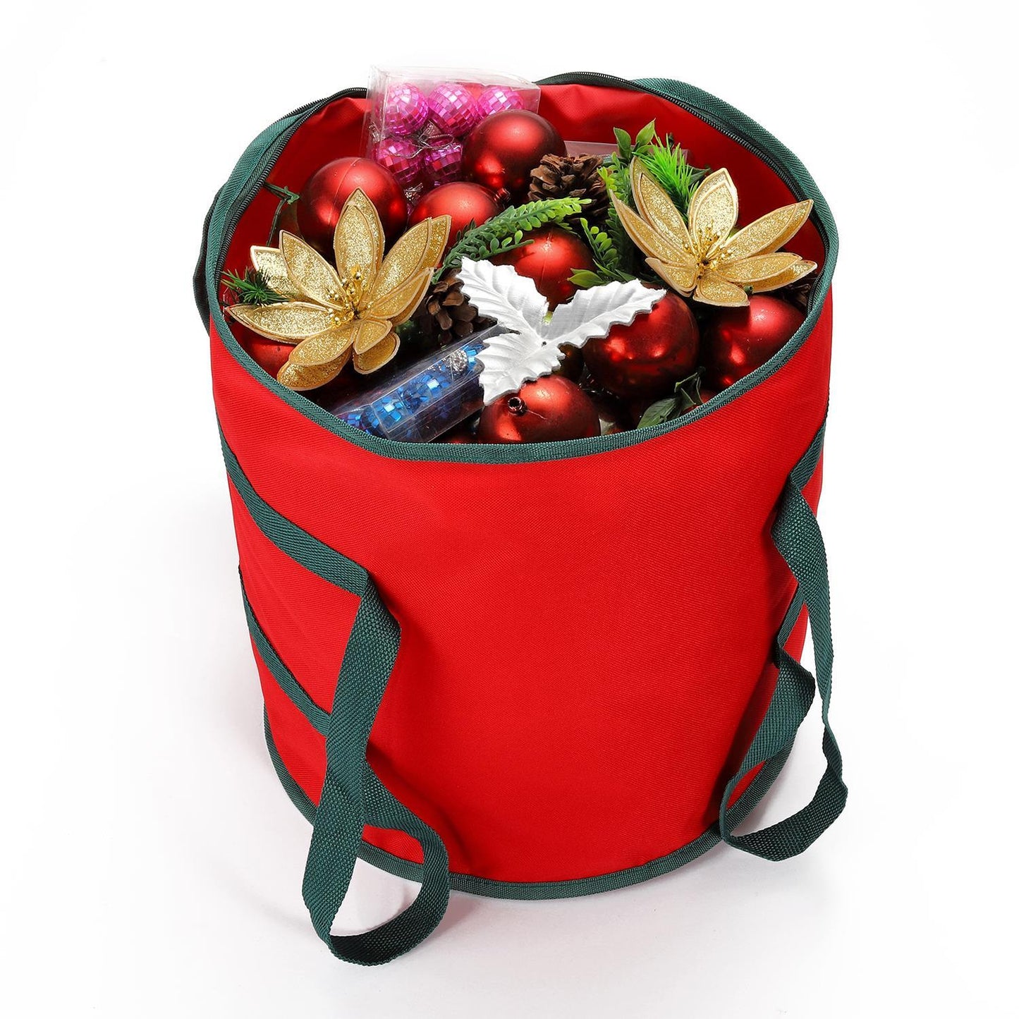 Mafett Red Christmas Lights Storage Bag – Durable Holiday Storage Solution