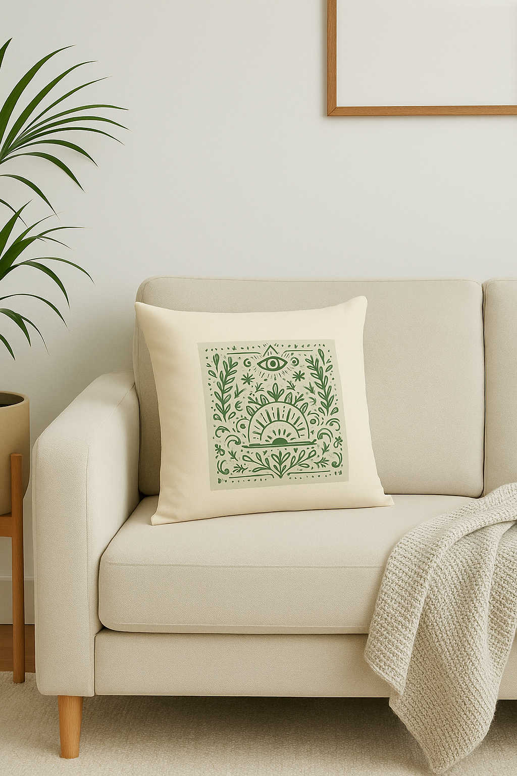 Boho Cushion Covers – 100% Cotton, Minimalist Earth Tones