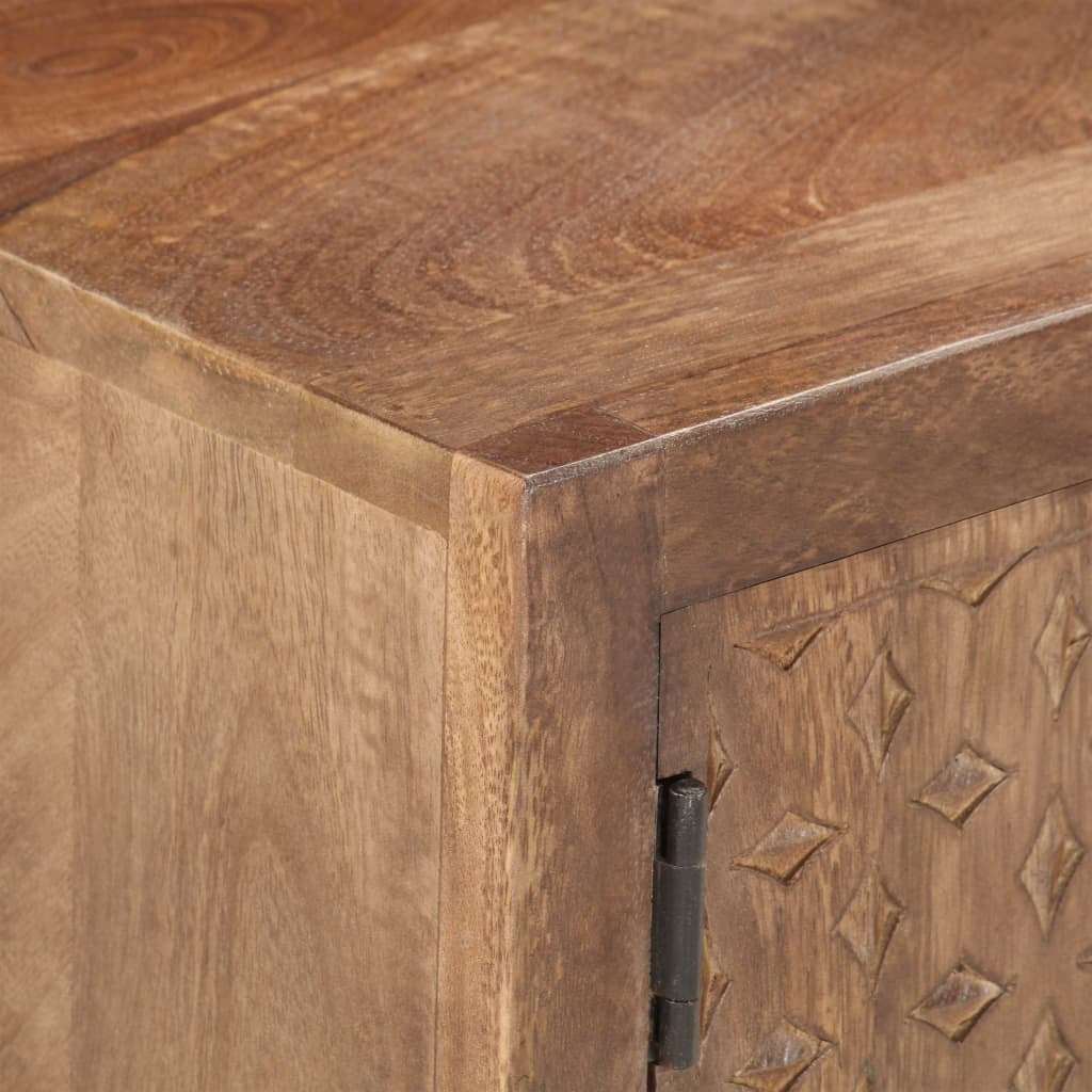 Mid-Century Luxe Mango TV Cabinet – Solid Wood Elegance