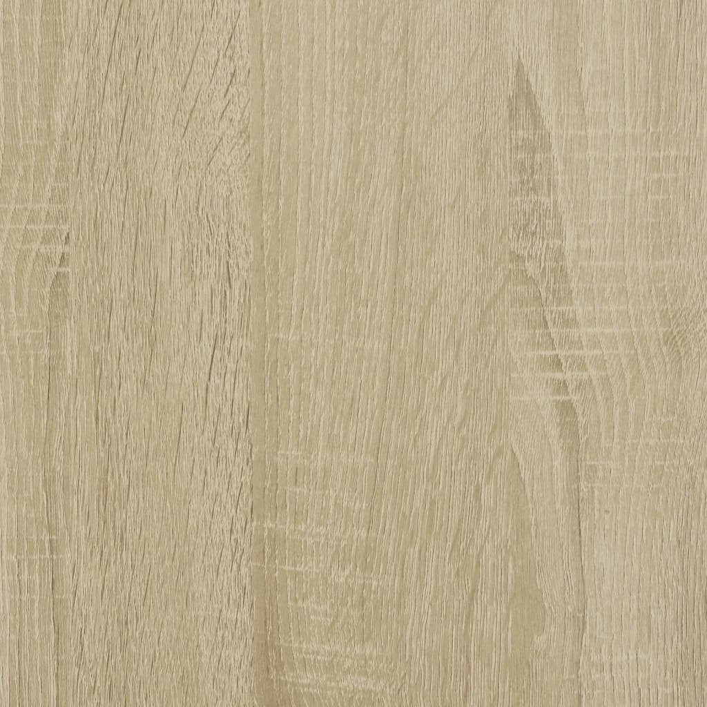 Mafett 4 Piece Dressing Table Set Sonoma Oak Engineered Wood