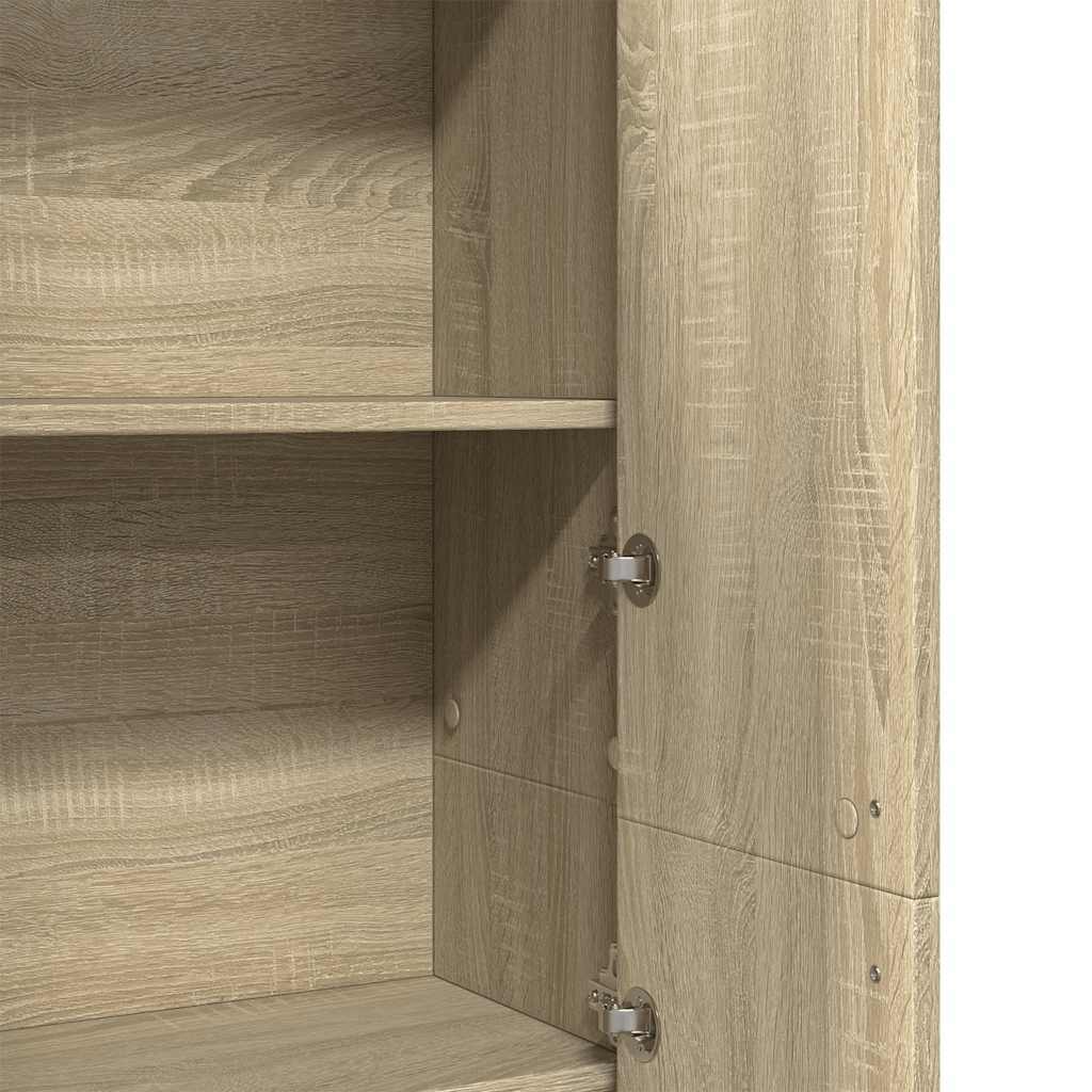 Elmira Hallway Wardrobe – Sonoma Oak Engineered Wood