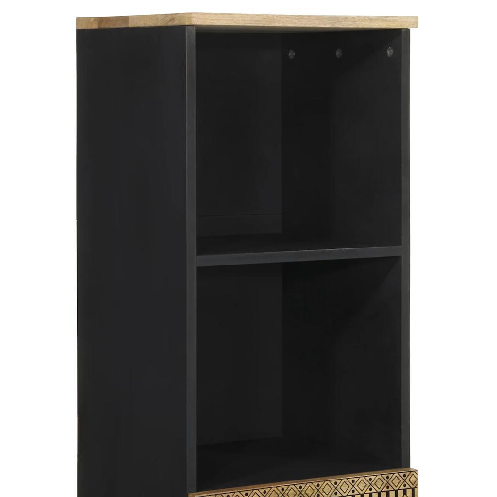 Mafett Bathroom Cabinet 38x33.5x160 cm Solid Wood Mango