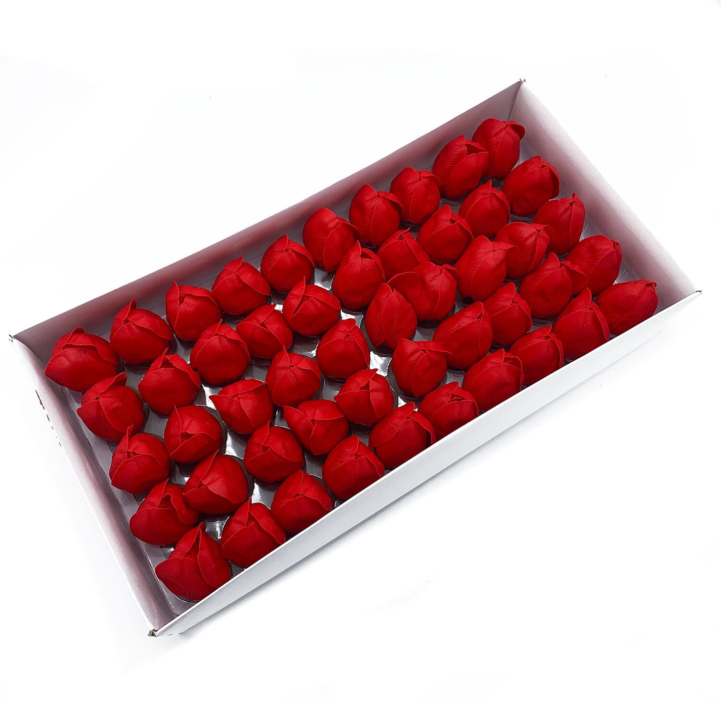 Craft Soap Flower - Med Tulip - Red - Per case: 10 Piece