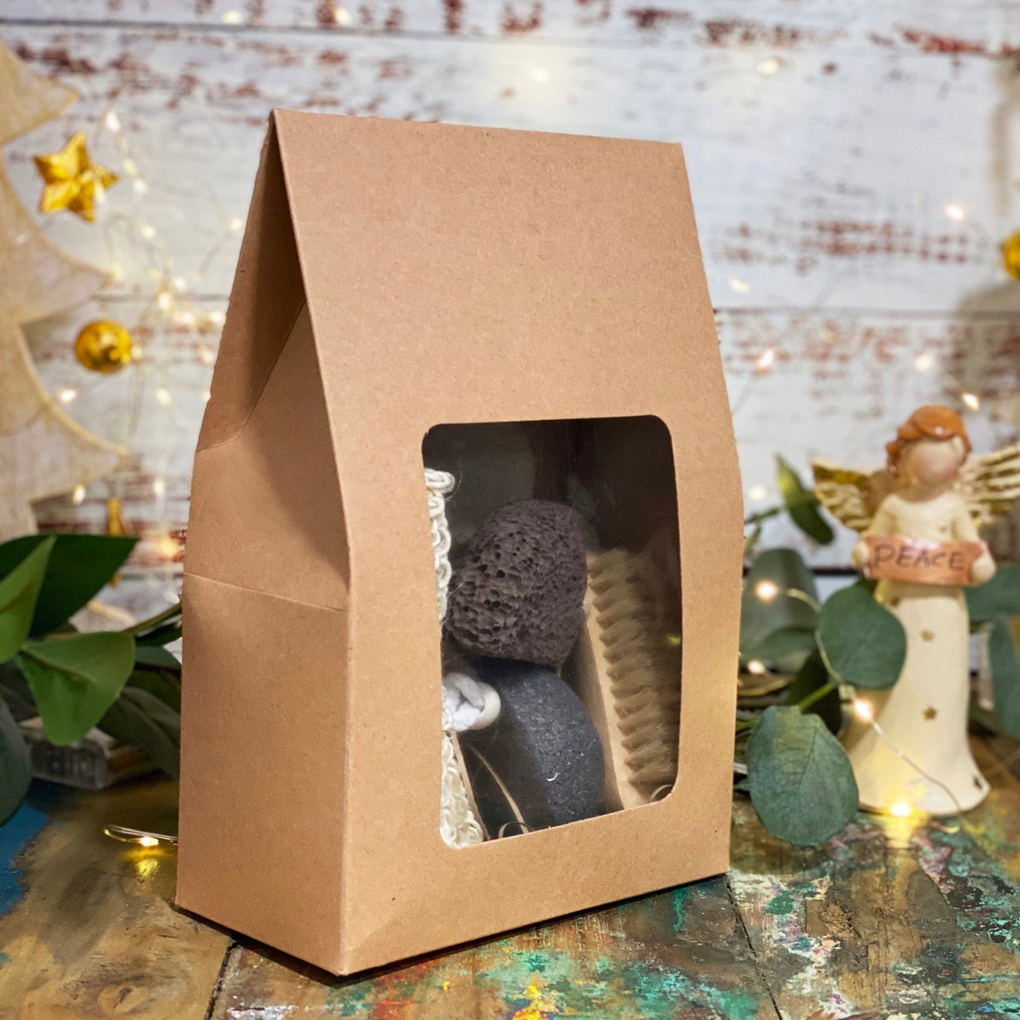 Mafett Christmas Gift Pack | Exfoliating Set for Radiant Skin | Single Piece Per Case | Perfect Holiday Present