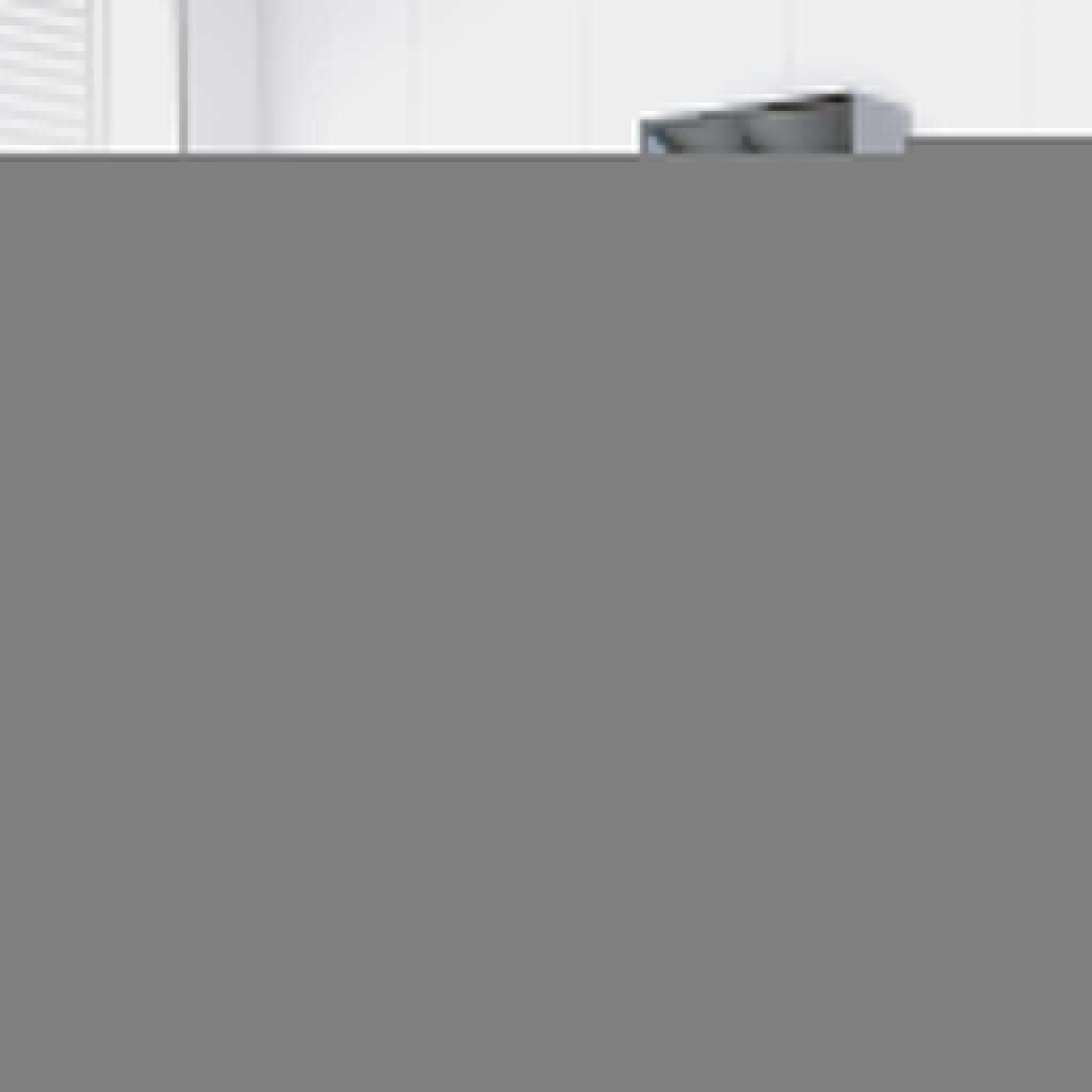 Mafett Hallway Wardrobe – Sleek High Gloss Black Finish, 55x25x189 cm, Durable Engineered Wood