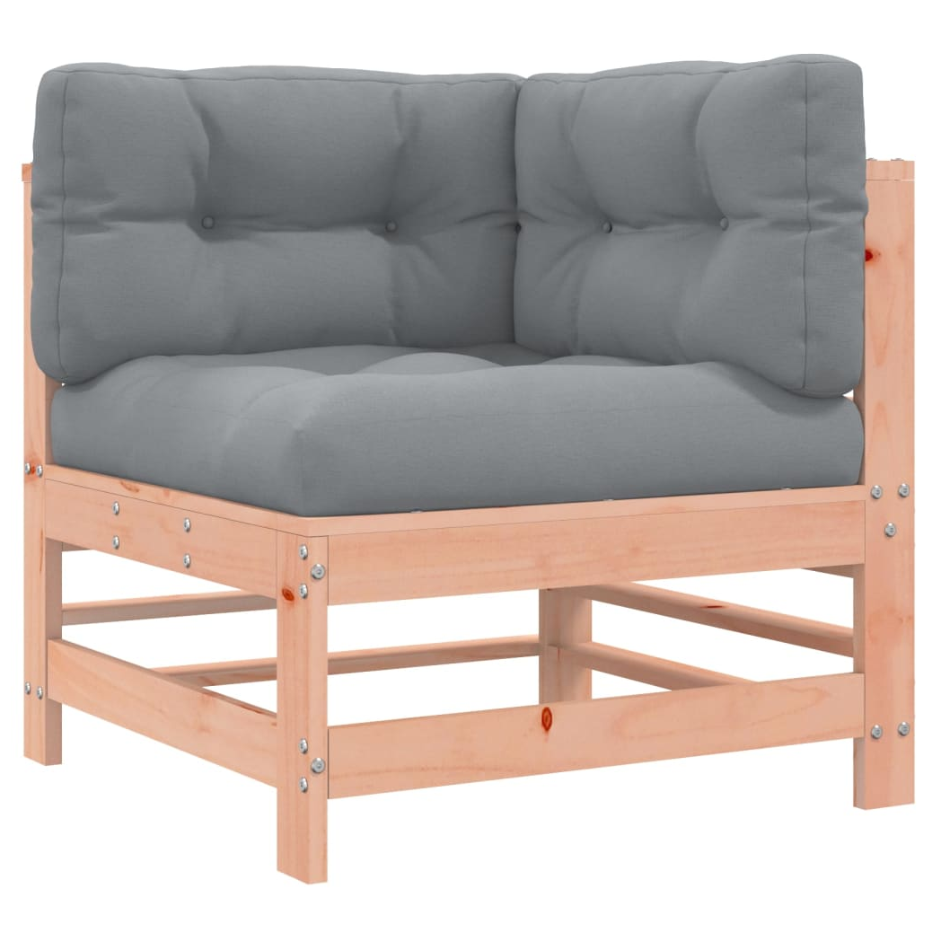 Mafett Cozy Corner Sofas with Cushions 2 pcs Solid Wood Douglas