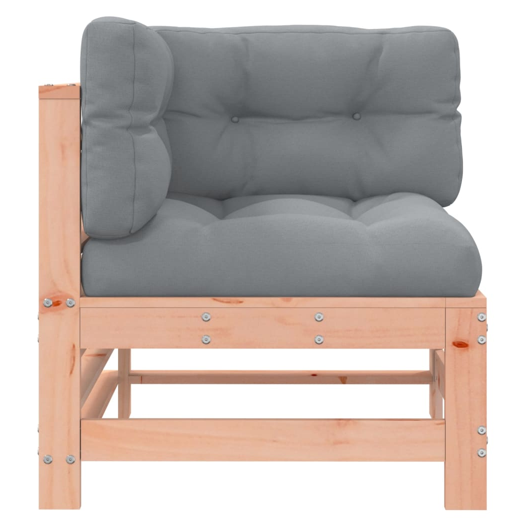 Mafett Cozy Corner Sofas with Cushions 2 pcs Solid Wood Douglas