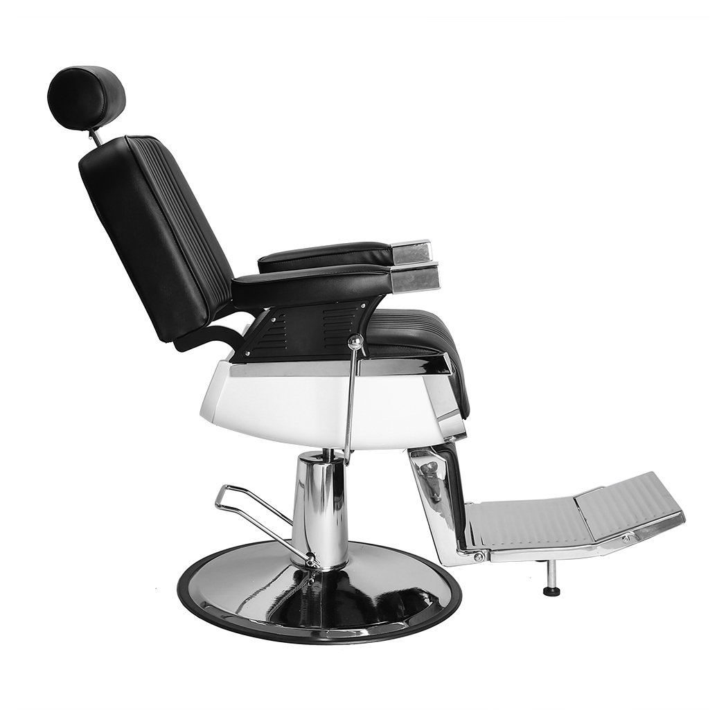 Mafett All Purpose Recline Hydraulic Barber Chair Heavy Duty Salon Spa Beauty Equipment Black