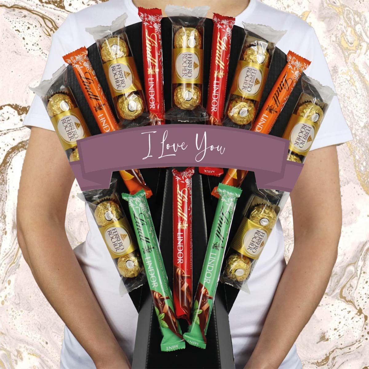 Mafett Ferrero Rocher & Lindt Lindor Chocolate Bouquet